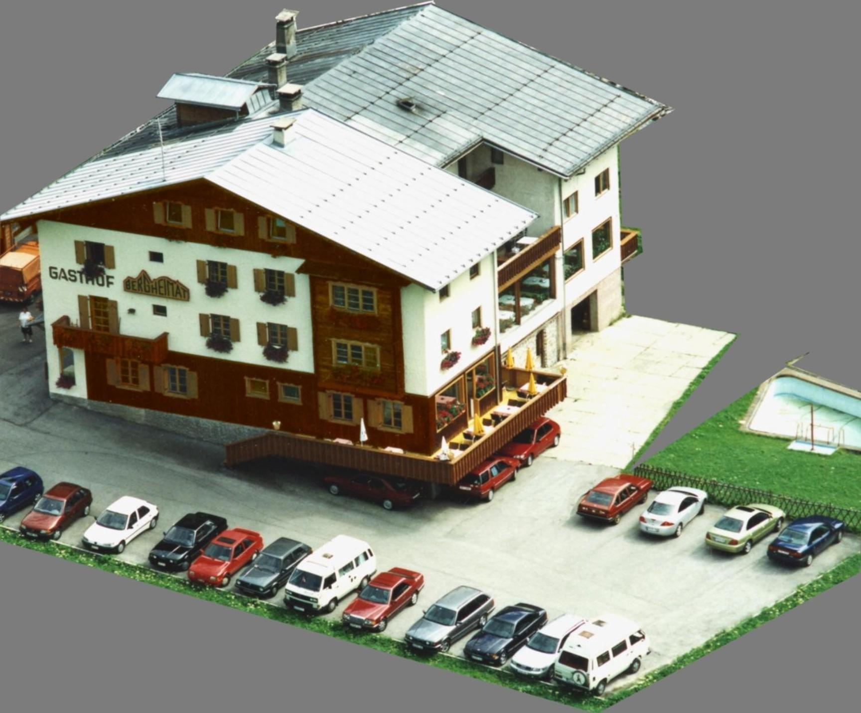 Gasthof Bergheimat Boden Extérieur photo